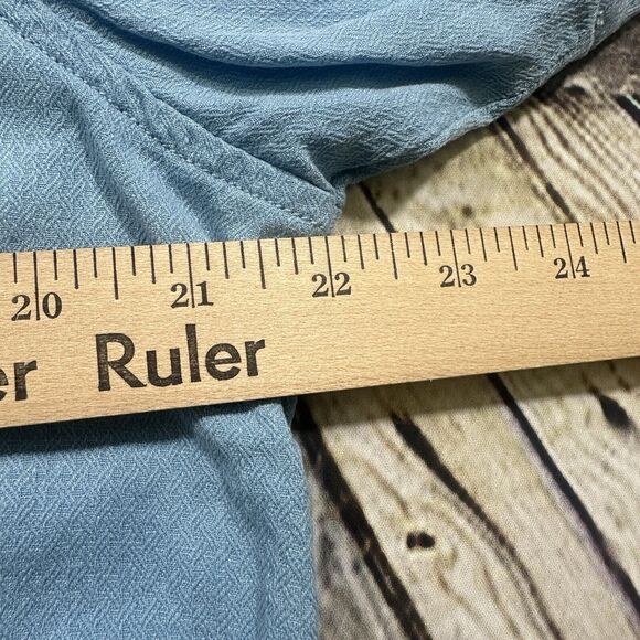 Tommy Bahama Shirt Men's Large Blue Hawaiian Paisley Silk Button Up Vacation - Picture 6 of 10